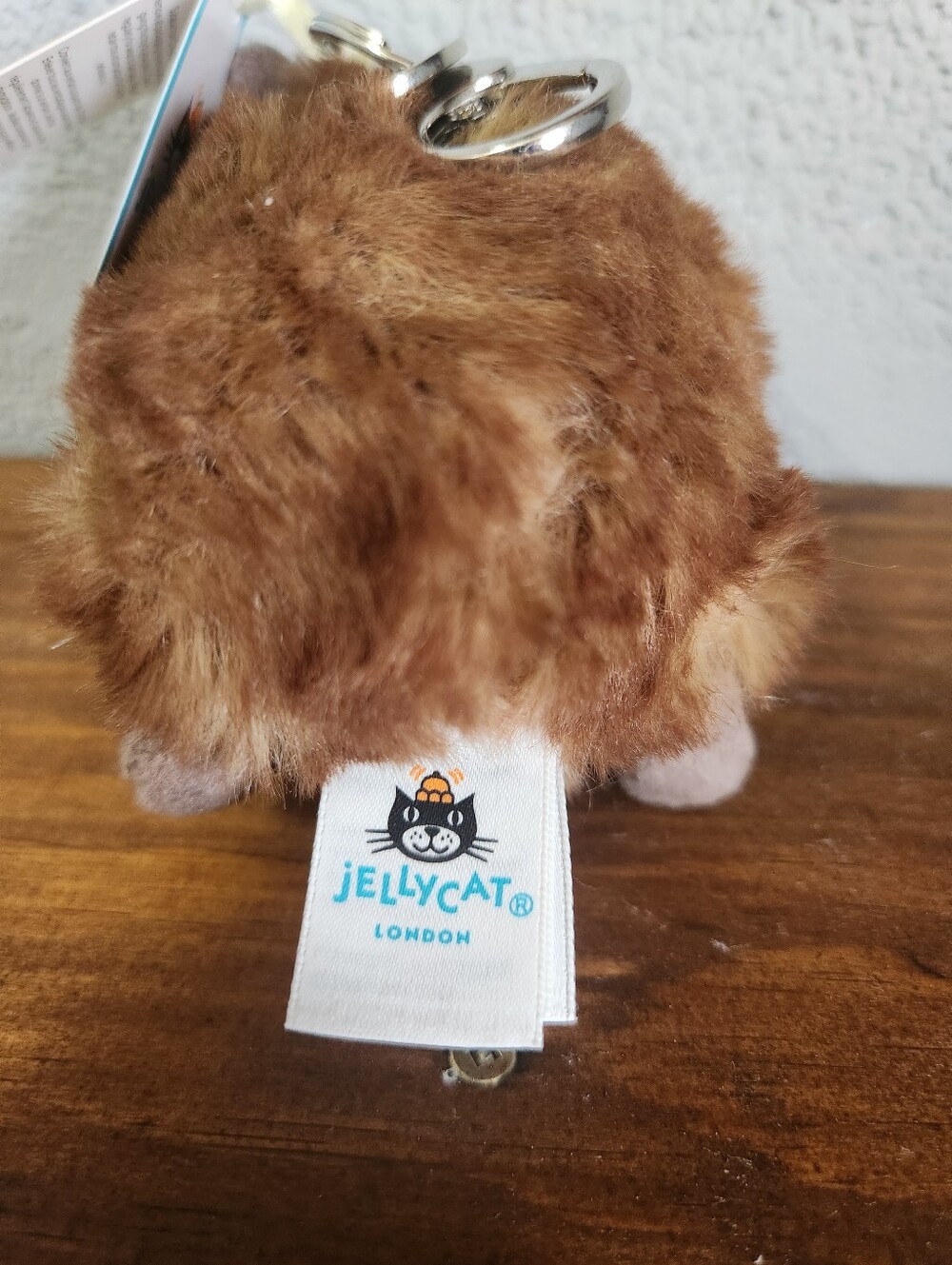 NWT JELLYCAT Clyde Capybara Bag Charm **Authentic** - Picture 3 of 8